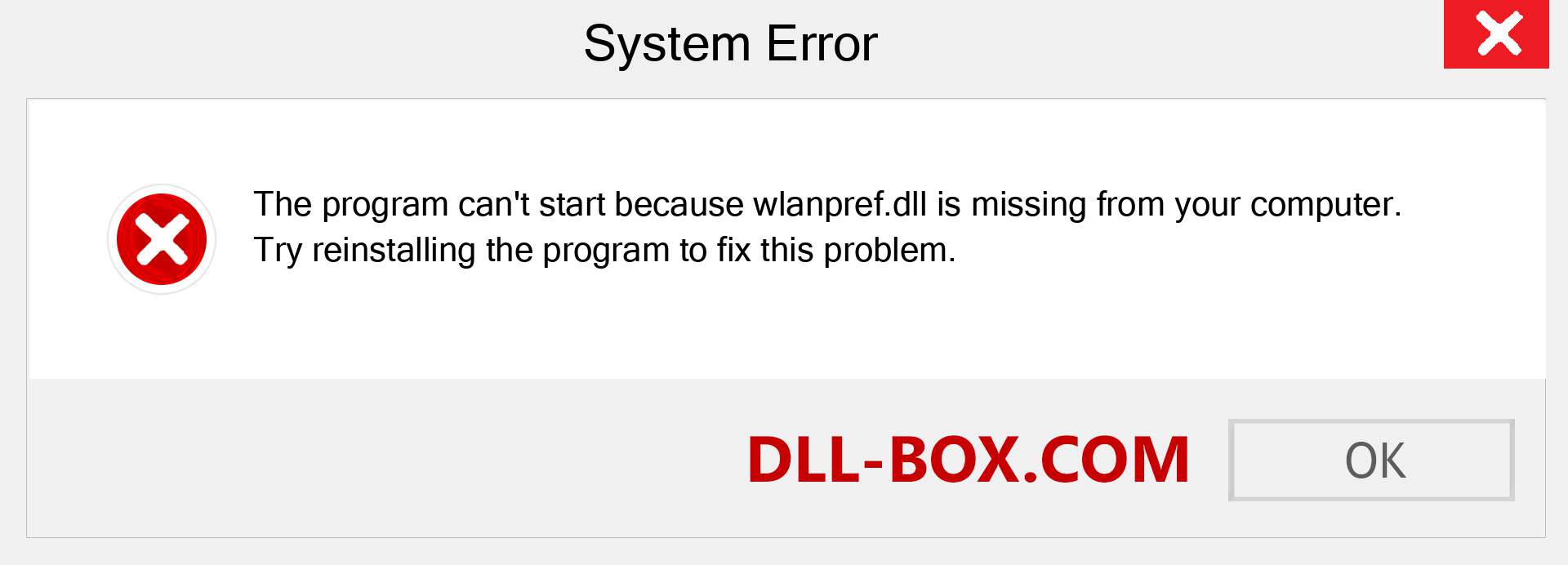  wlanpref.dll file is missing?. Download for Windows 7, 8, 10 - Fix  wlanpref dll Missing Error on Windows, photos, images